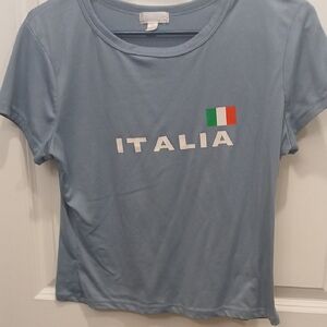 Italia Blue Women's Top